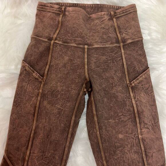 NWOT Lululemon Fast and Free HR Tight 25”  Iced Dye C34 - Picture 7 of 14